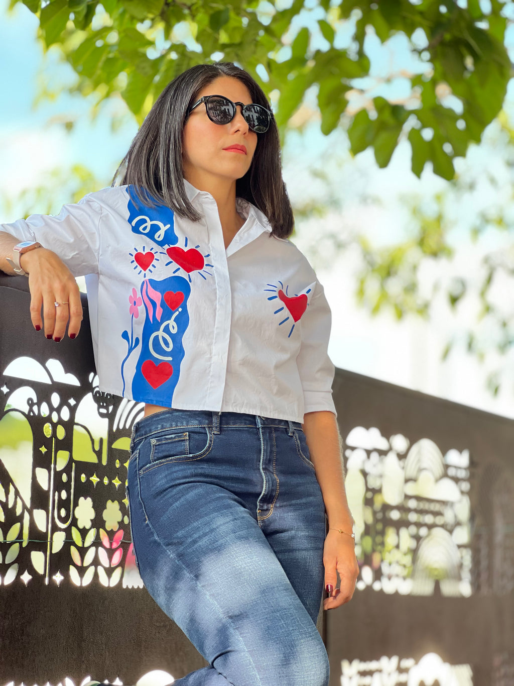 Camisa Ref- Cora Blue